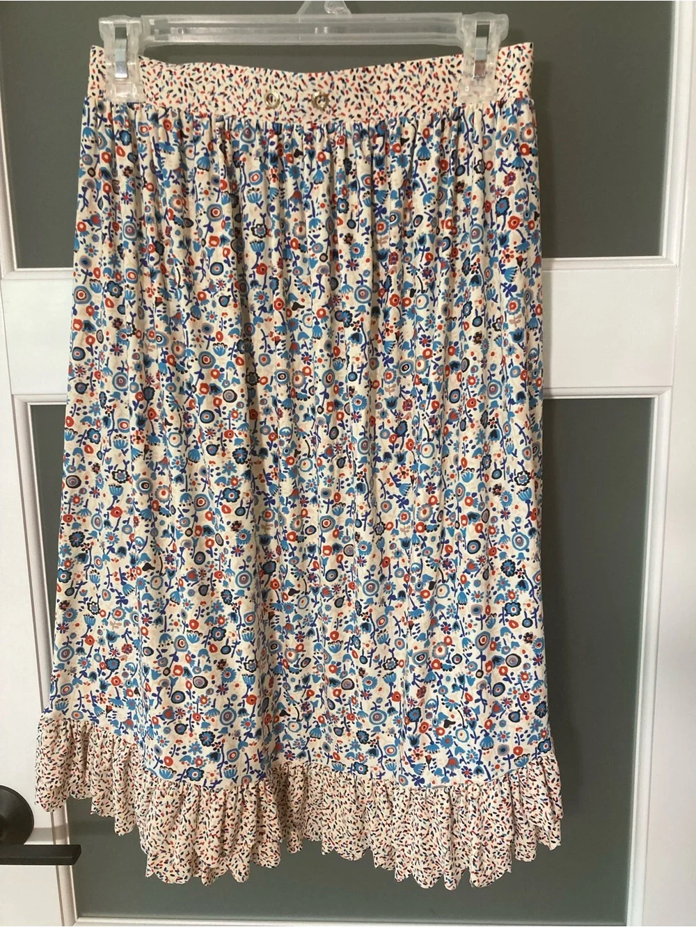Marc Jacobs FLORAL FRUTTI Ruffled Tier Tankini Top and Matching Skirt - M - Picture 5 of 16